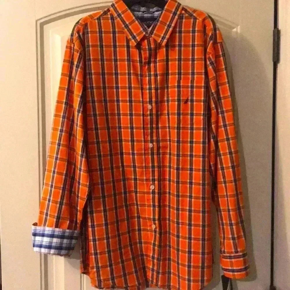 Nautica boys XL 18/20 dress shirt